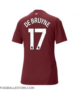 Günstige Manchester City Kevin De Bruyne #17 3rd trikot Damen 2024-25 Kurzarm